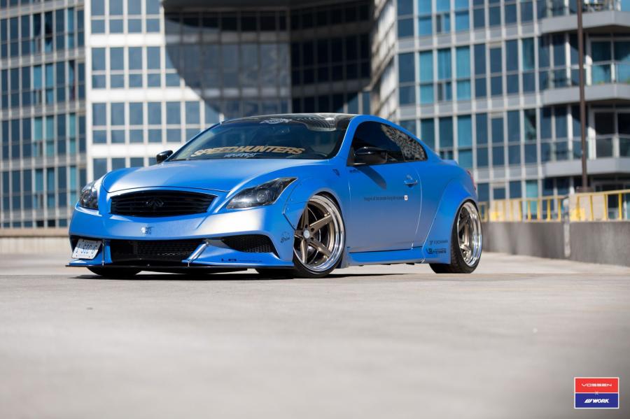 Infiniti G37 by Liberty Walk on Vossen Wheels (VWS-3) '2016